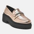 Sapato Loafer Dourado 013-003-01