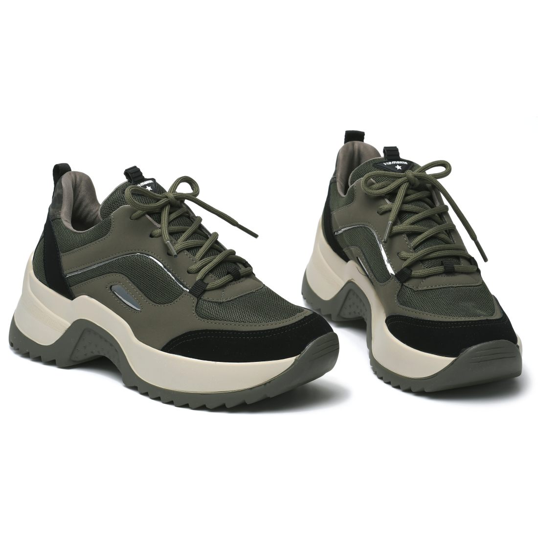 Tênis Via Marte Chunky Verde Militar
